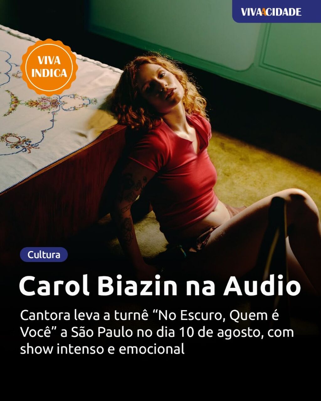 Carol Biazin na Audio