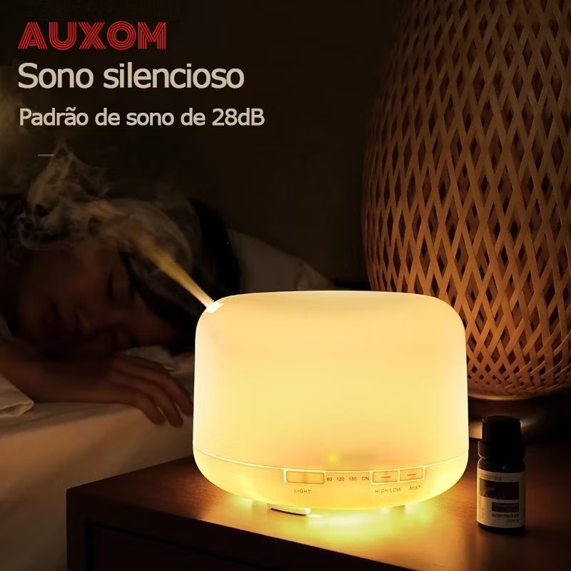 Umidificador, Difusor e Aromatizador com led