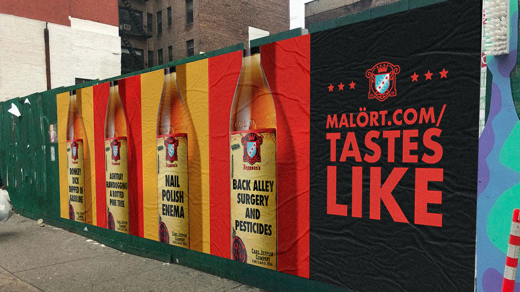 Mal&ouml;rt, the dive-bar liquor, seeks new ways to describe its (awful) taste