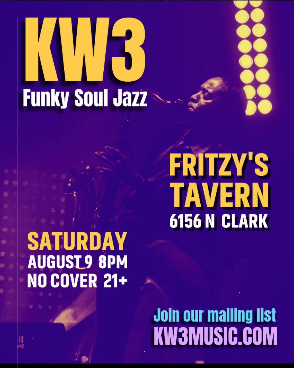 KW3 at Fritzys