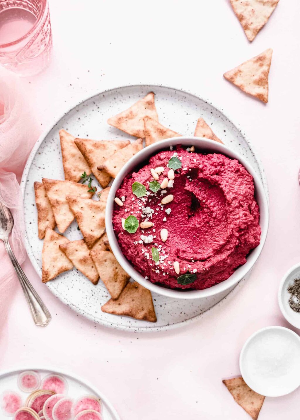 Roasted Beet Hummus: A Colorful and Healthy Spread - The Windy City Dinner Fairy
