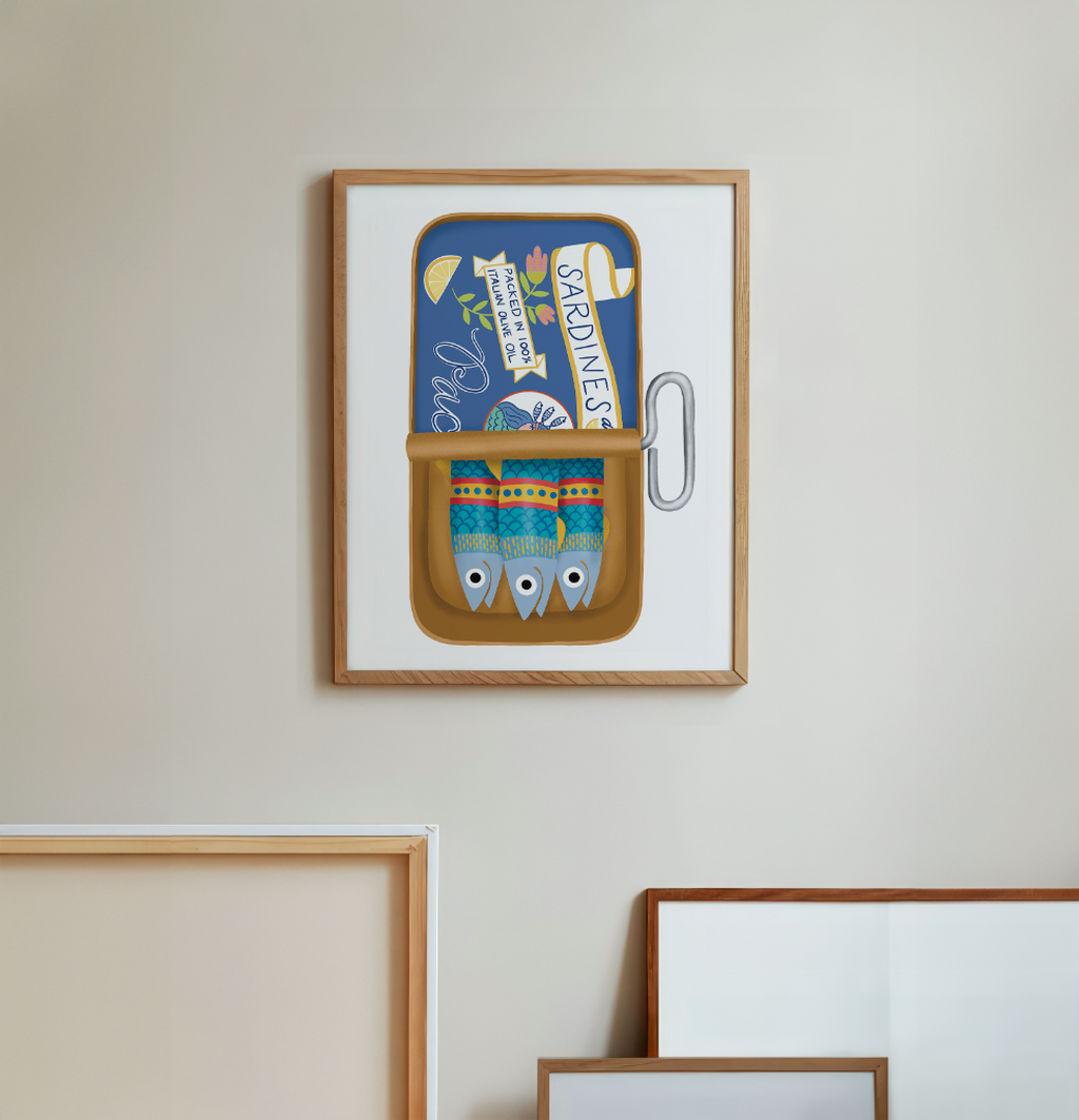 Sardine Tin Wall Art | Etsy