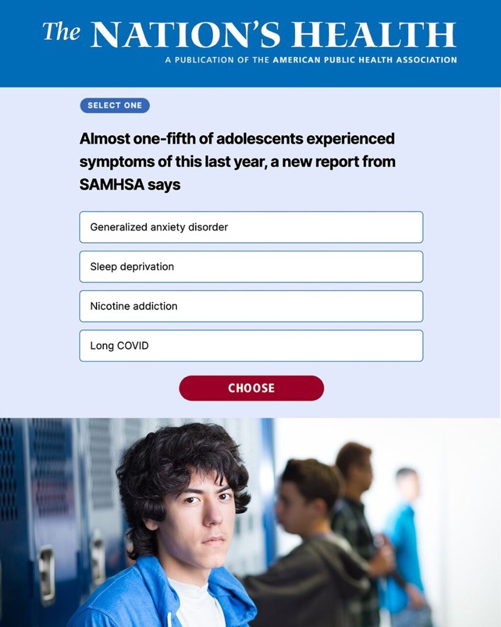 The Nation's Health News Quiz