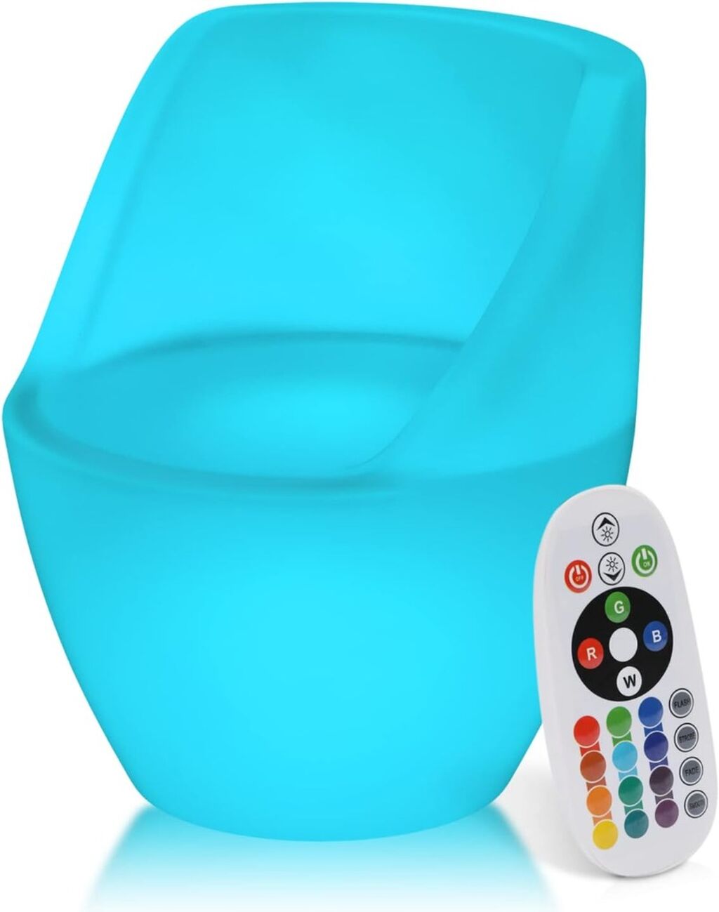  LED Barrel Chair with Remote🌈