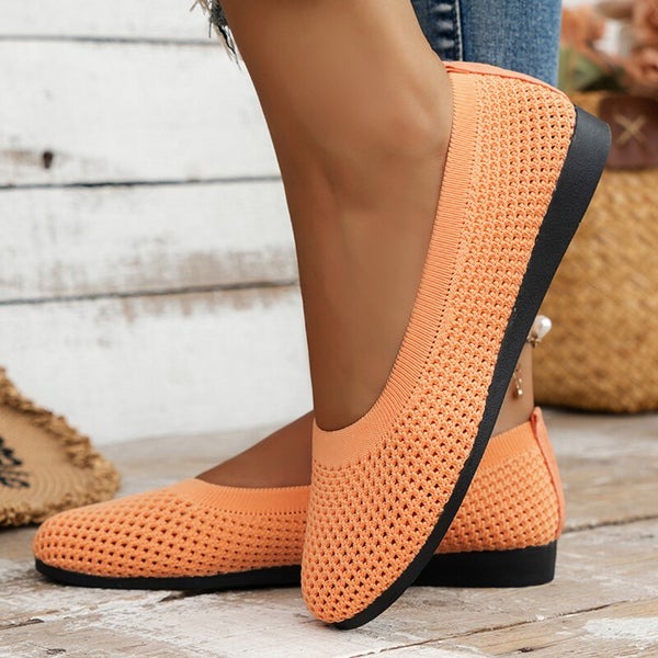 Peach Flats - Sizes 5.5 to 9