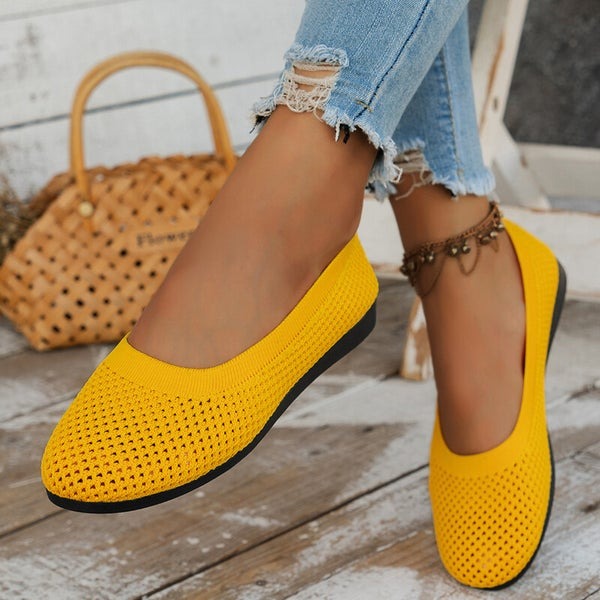 Bright Yellow Flats - Sizes 5.5 to 9