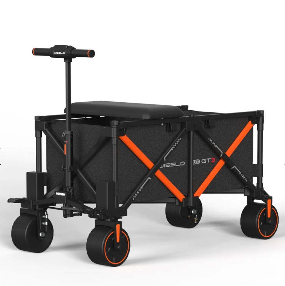 WISELD GT3 electric cart: $50 as a gift 