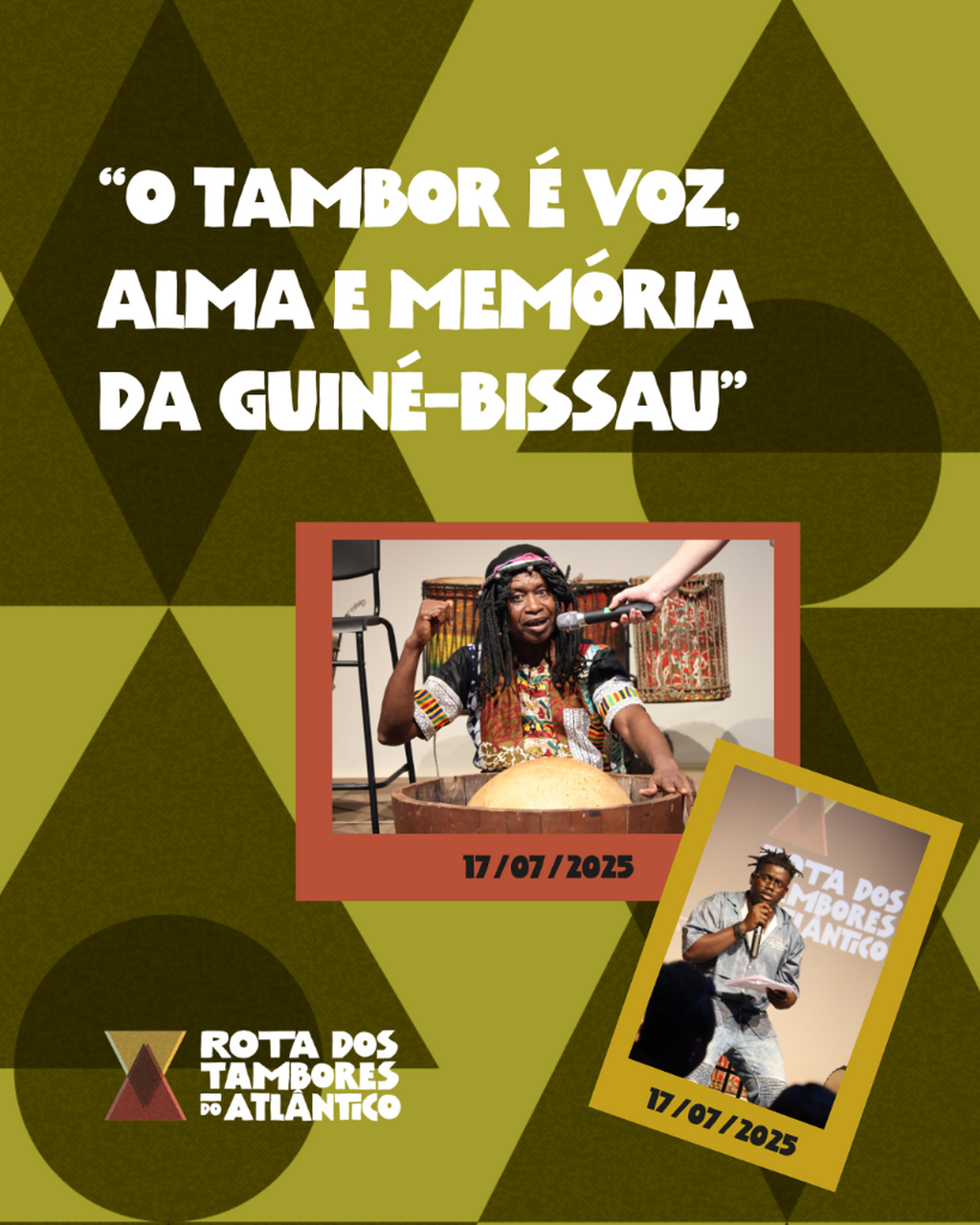 RTA na Guin&eacute;-Bissau: &ldquo;o tambor &eacute; voz, alma e mem&oacute;ria&rdquo; do pa&iacute;s