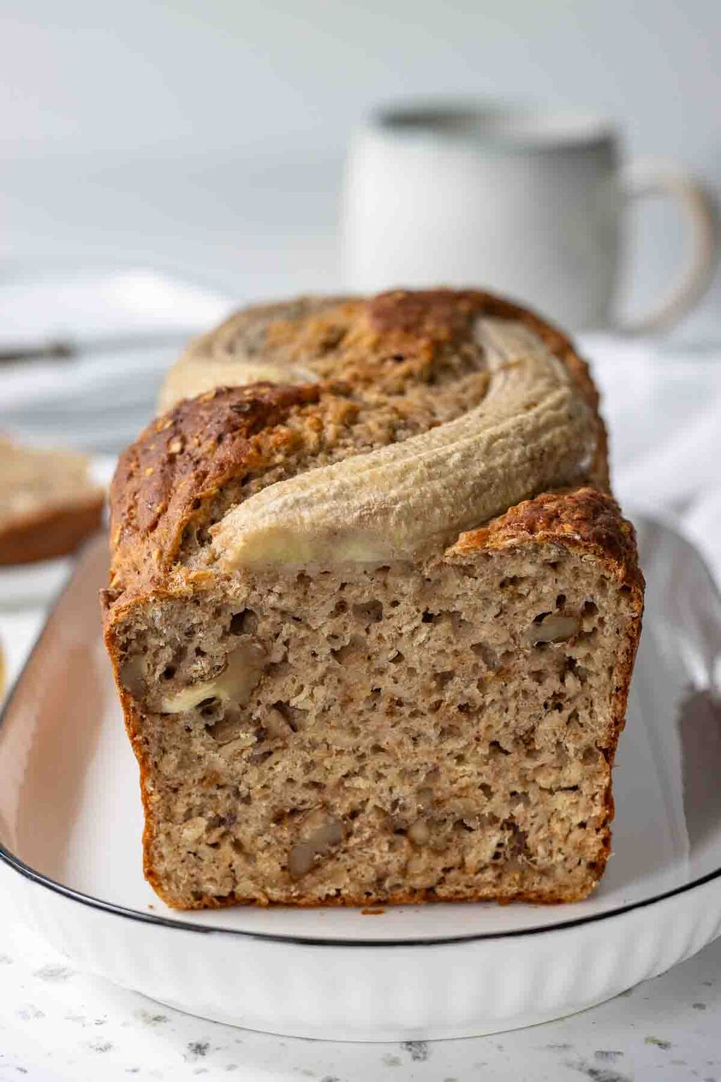Bananenbrot Rezept (ohne extra Fett und Zucker) | Elle Republic