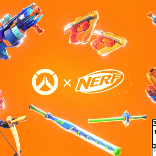 Overwatch 2 x NERF