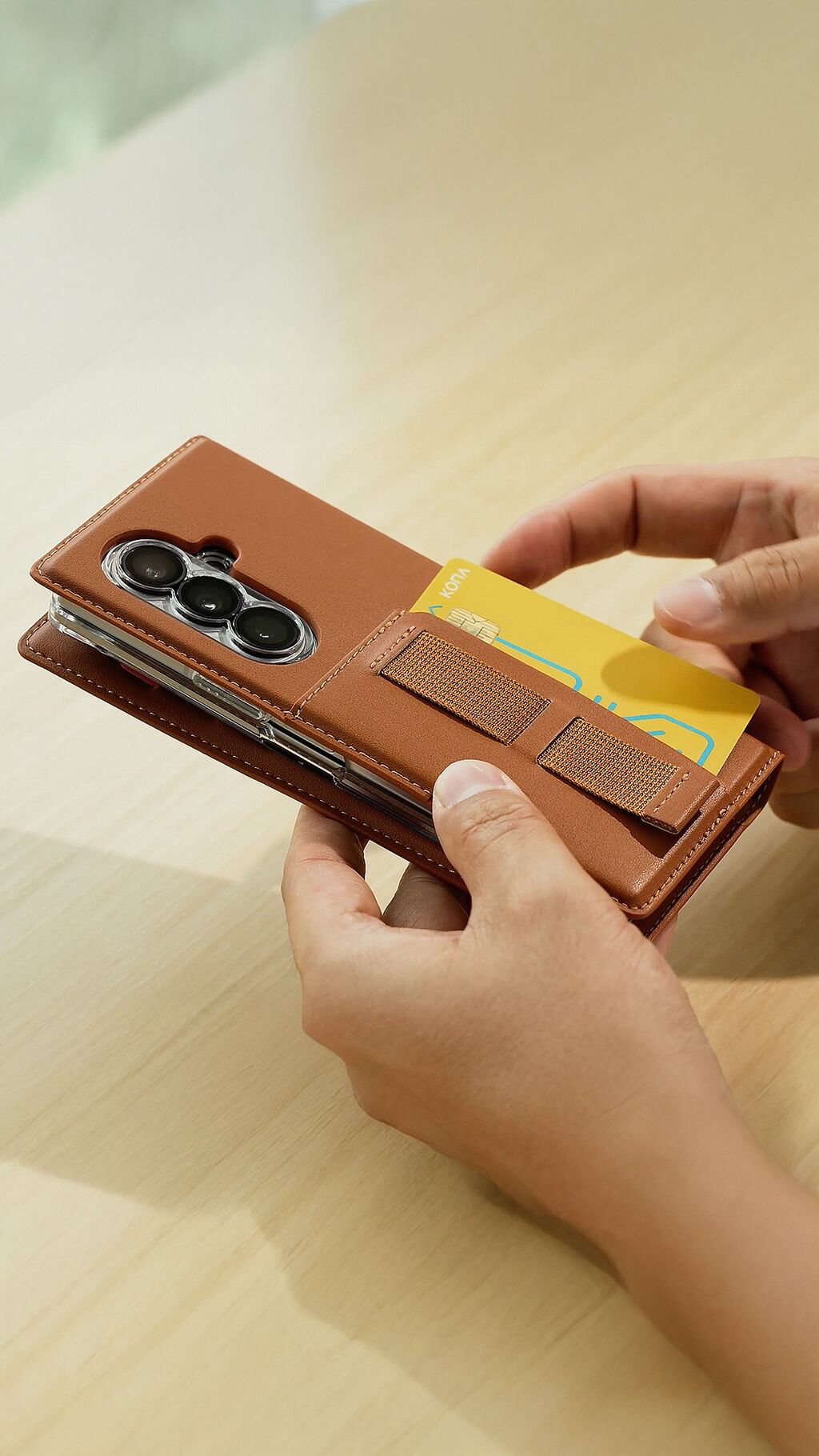 Galaxy Z Fold 7 | Folio Grip Wallet Magnetic