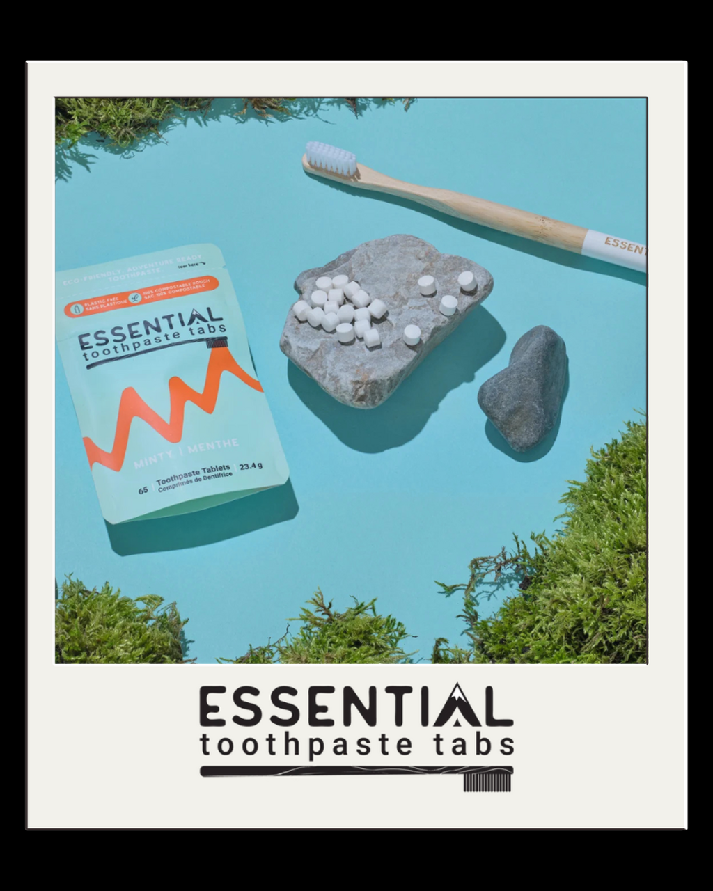 Essential Toothpaste, teeth, oral health, tabs