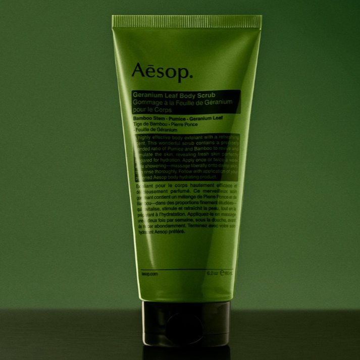 Geranium Leaf Body Scrub 