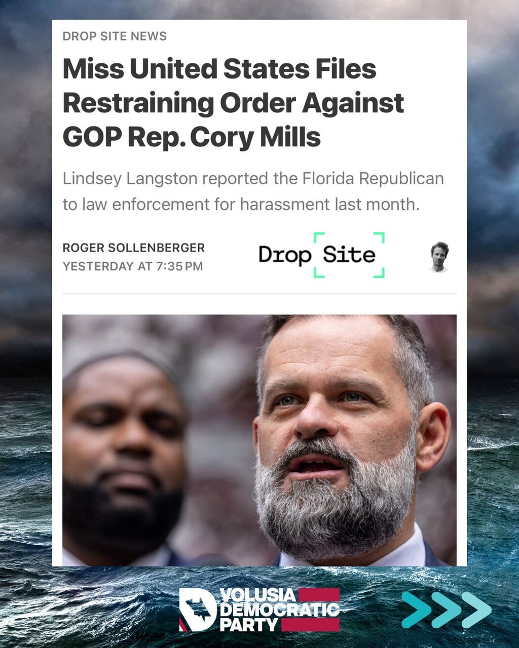 Miss United States Files Restraining Order Against GOP Rep. Cory Mills