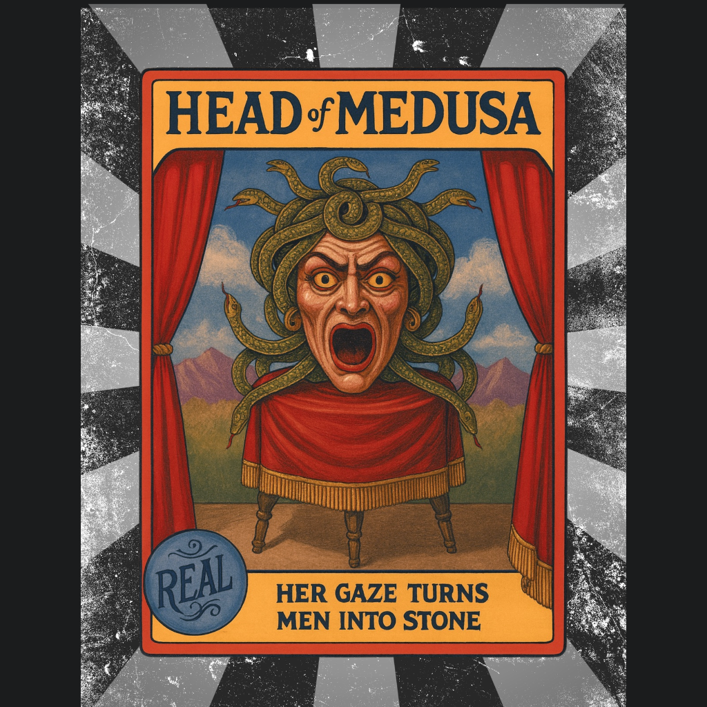 Circus Poster 1 "Head of Medusa"