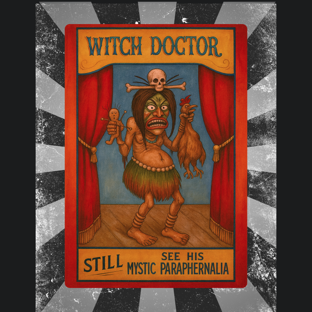 Circus Poster 3 "Witch Doctor
