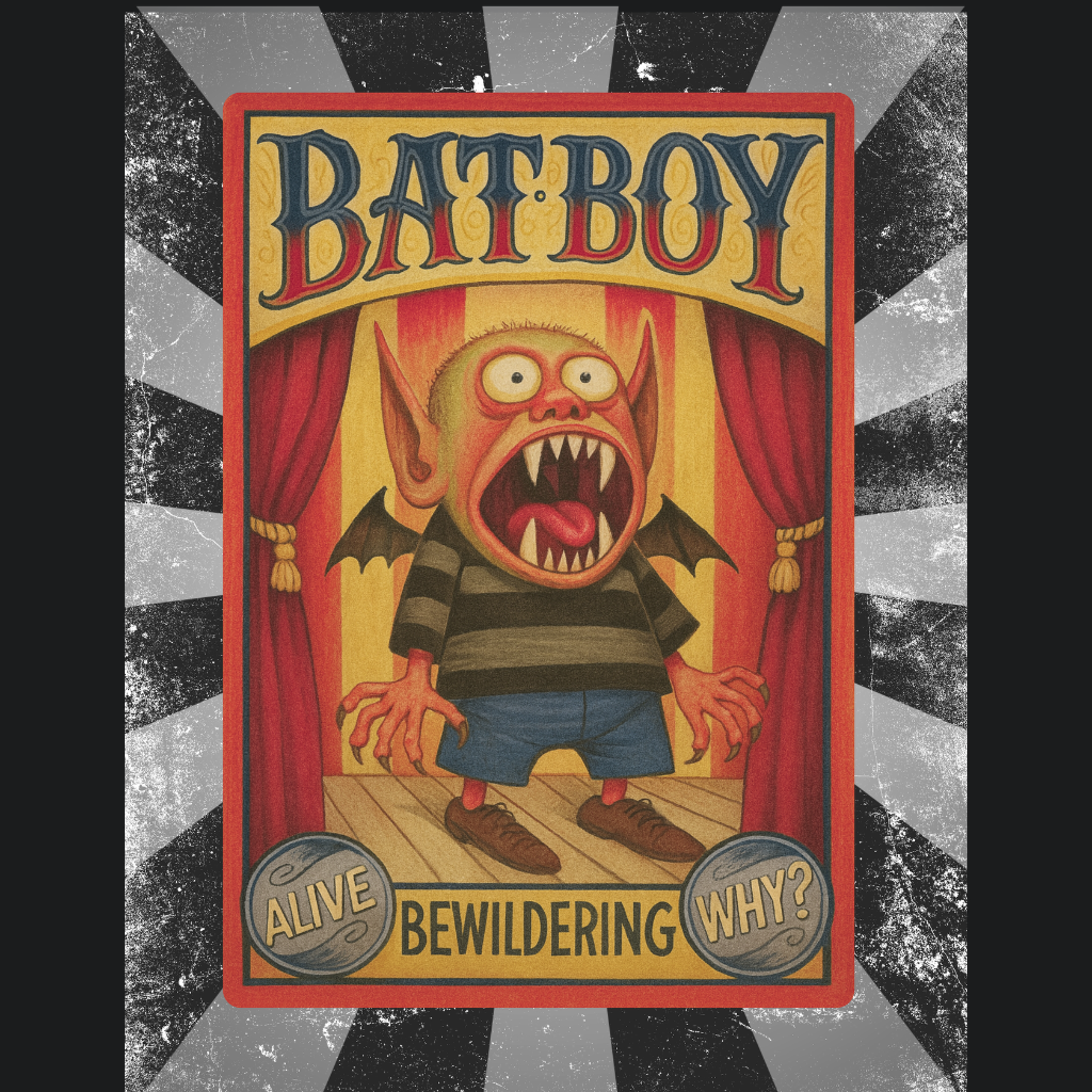 Circus Poster 4 "Bat Boy"