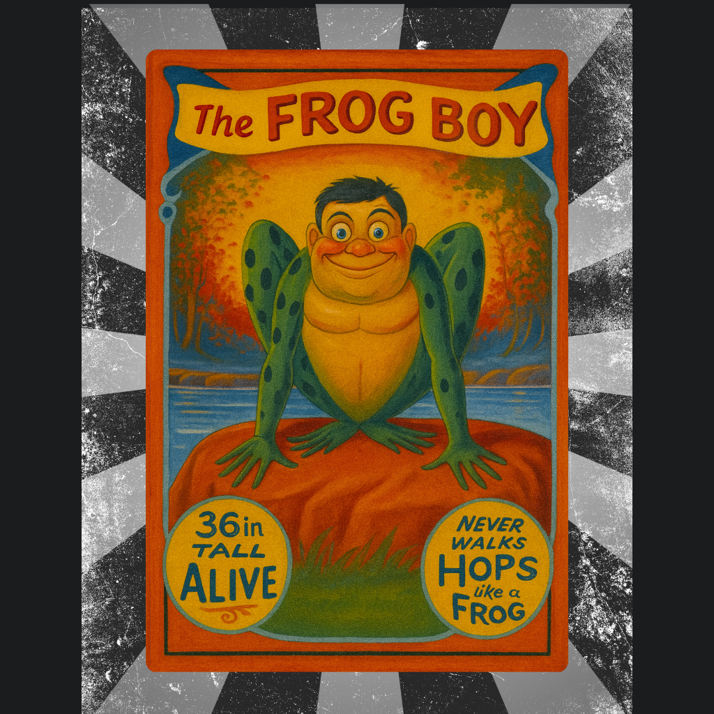 Circus Poster 7 "Frog Boy"