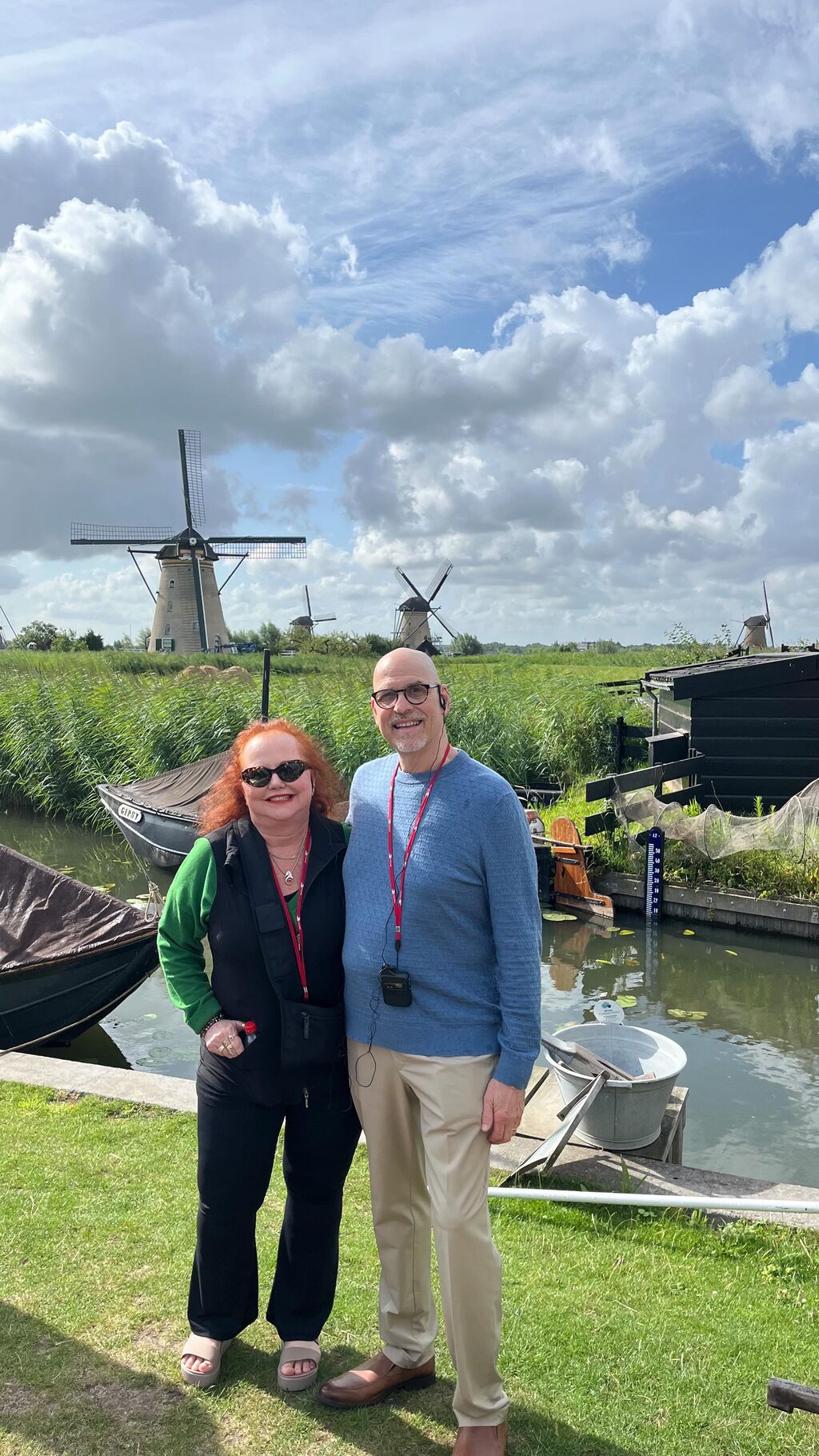 Mo and David Amsterdam Moment!
