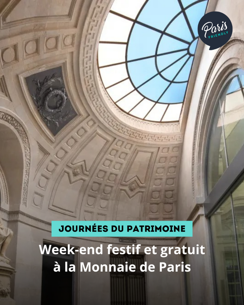 Week-end festif et gratuit &agrave; la Monnaie de Paris