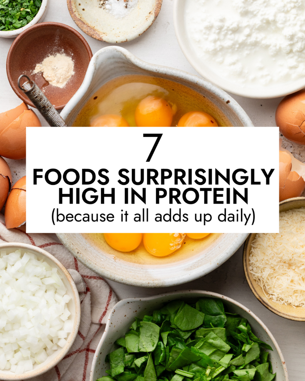 6 Foods Surprisingly High in Protein