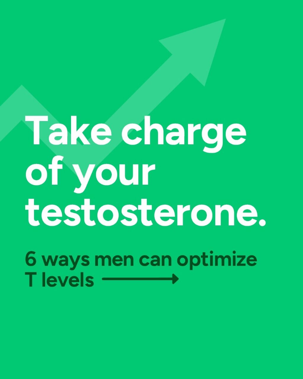 Testosterone Optimization for Men 