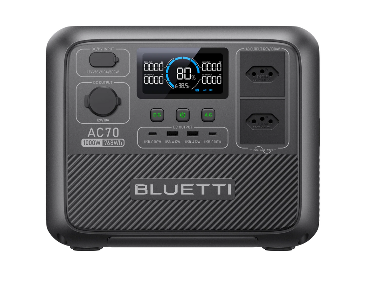 Bateria gigante Bluetti AC70