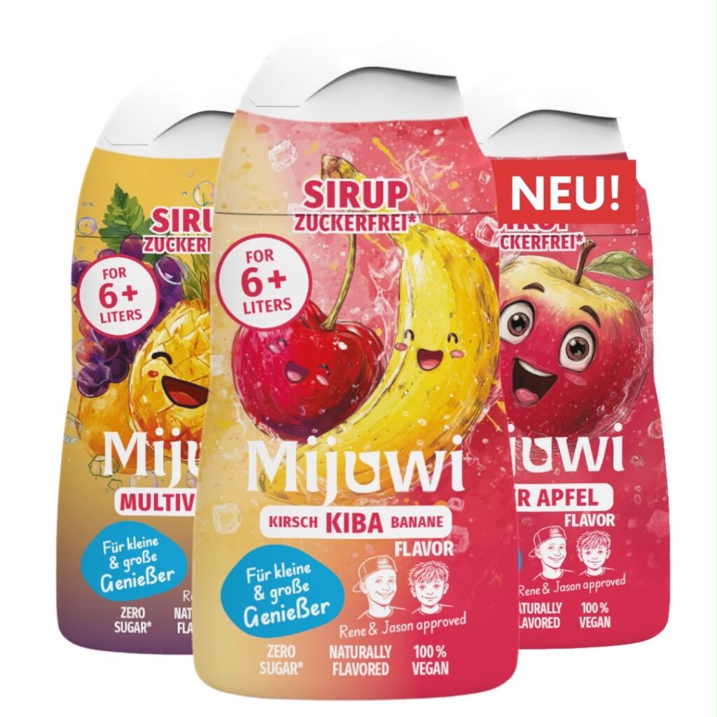 Das Kids Bundle von Jason und mir ist da!  Jetzt 20% auf meinen Sirup von Mijuwi sparen (Code: rene20)