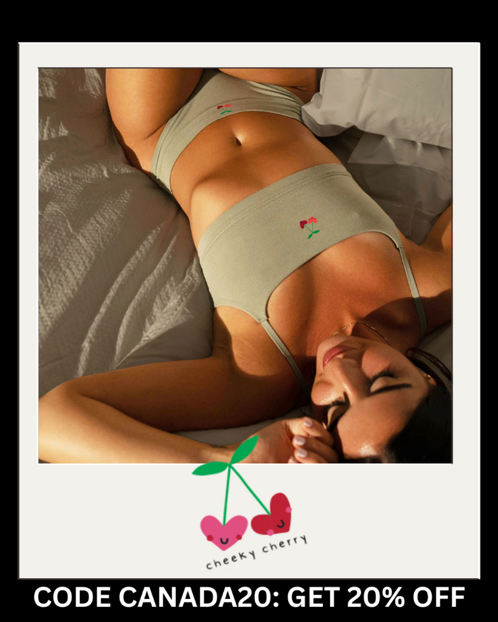 Cheeky Cherry, period underwear, menstrual, women, undies, leakproof, pink protection