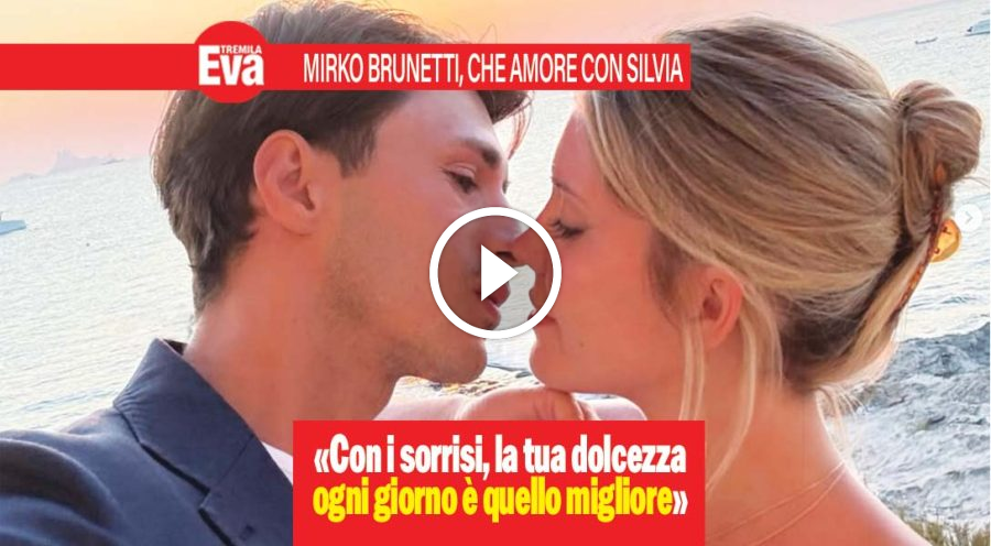 Mirko Brunetti e Silvia Ghio sempre pi&ugrave; felici: estate hot