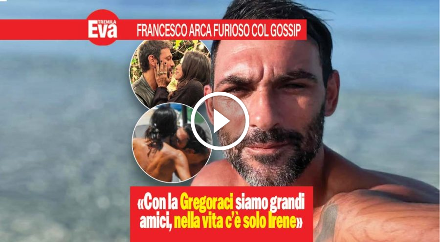 Francesco Arca furioso per le foto con Gregoraci: solo amici