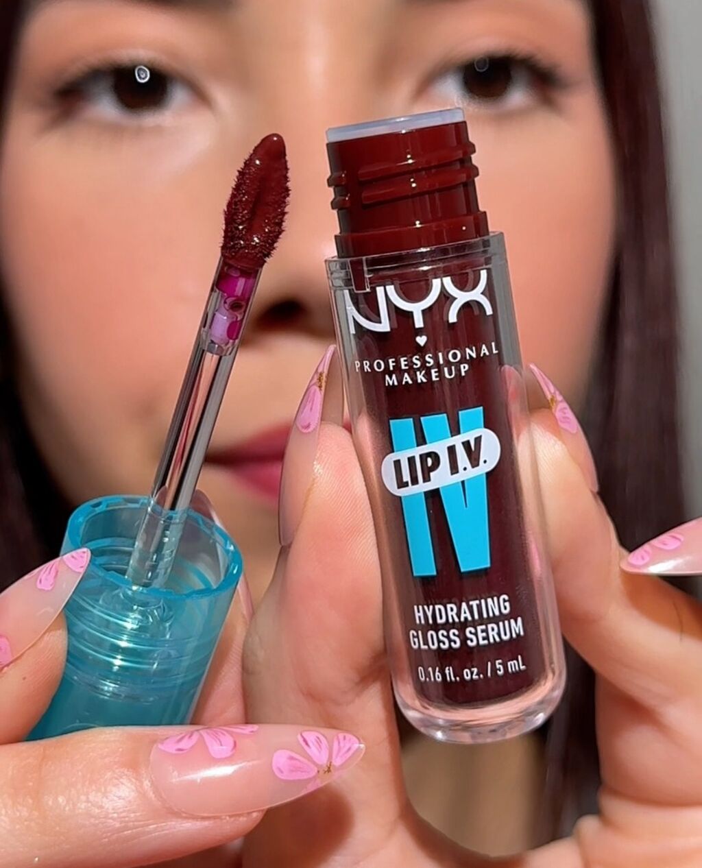 NYX Dark Red Wine Gloss Stain 