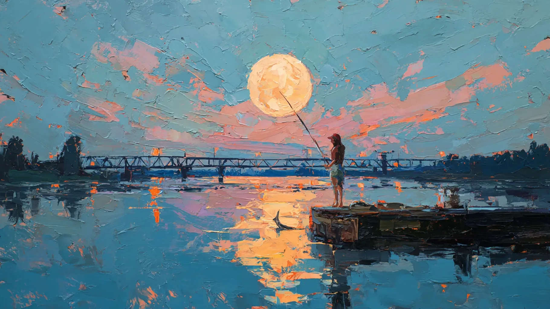 Under the Sturgeon Moon: Casting for a Big One