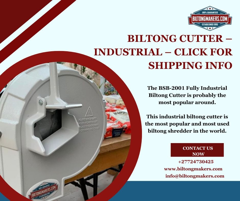 Biltong Cutter Industrial Electric