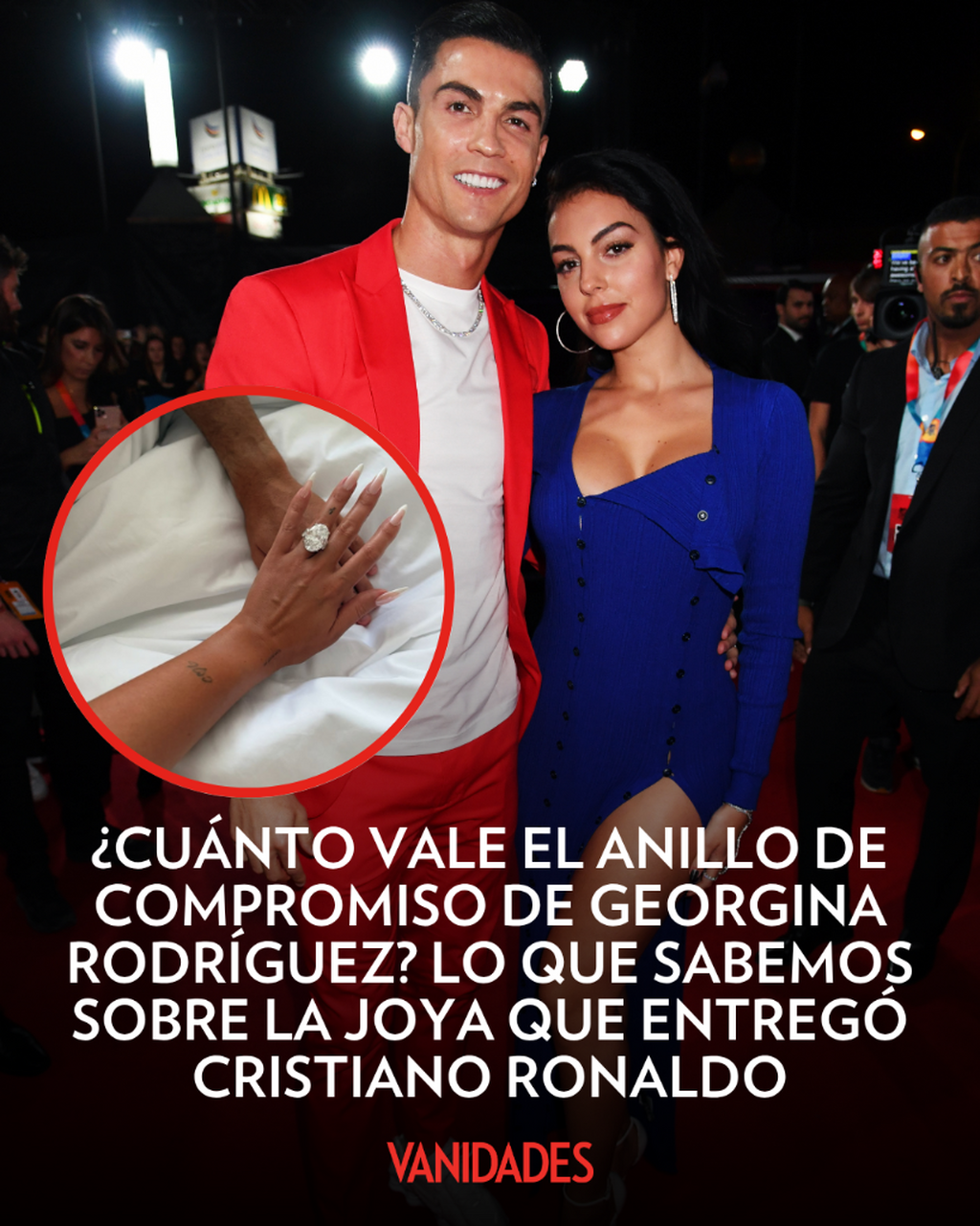 &iquest;Cu&aacute;nto vale el anillo de compromiso de Georgina Rodr&iacute;guez? Lo que sabemos sobre la joya que entreg&oacute; Cristiano Ronaldo