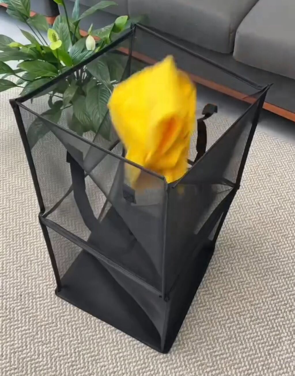 MESH LAUNDRY BASKET