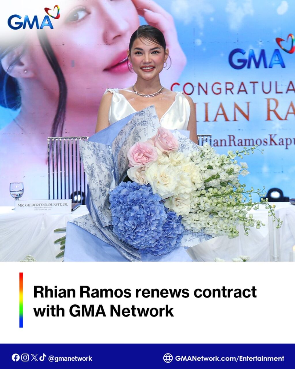 Rhian Ramos renews contract with GMA Network