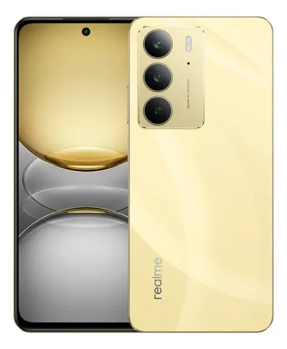 Smartphone Realme C75 5g 256gb 8gb Ram Lightning Gold Rmx3963