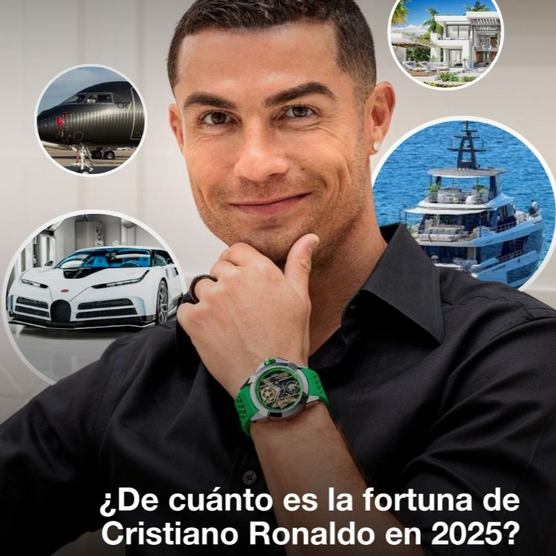 Esta es la fortuna de Cristiano Ronaldo en 2025