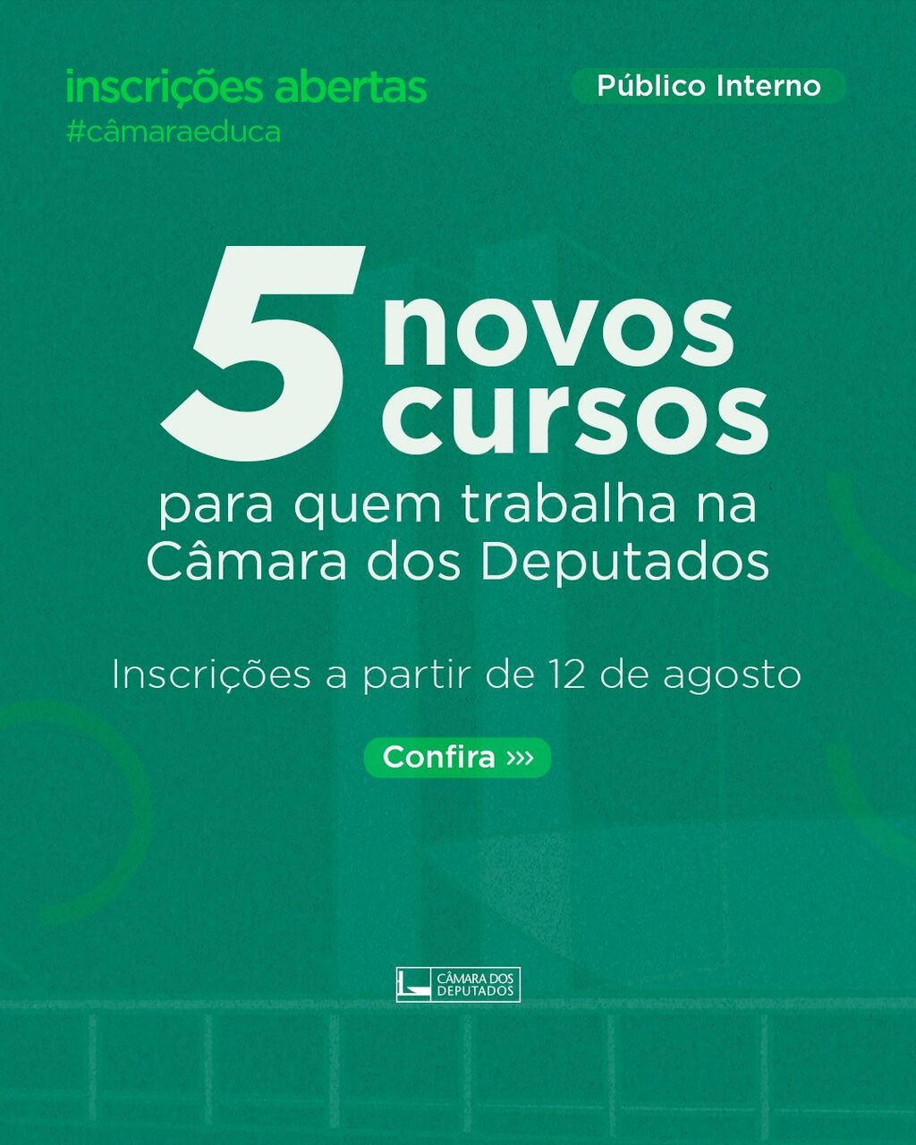 cursos da semana