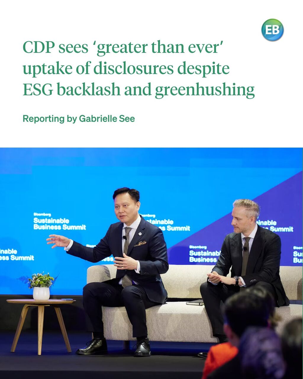 CDP sees &lsquo;greater than ever&rsquo; uptake of disclosures despite ESG backlash and greenhushing