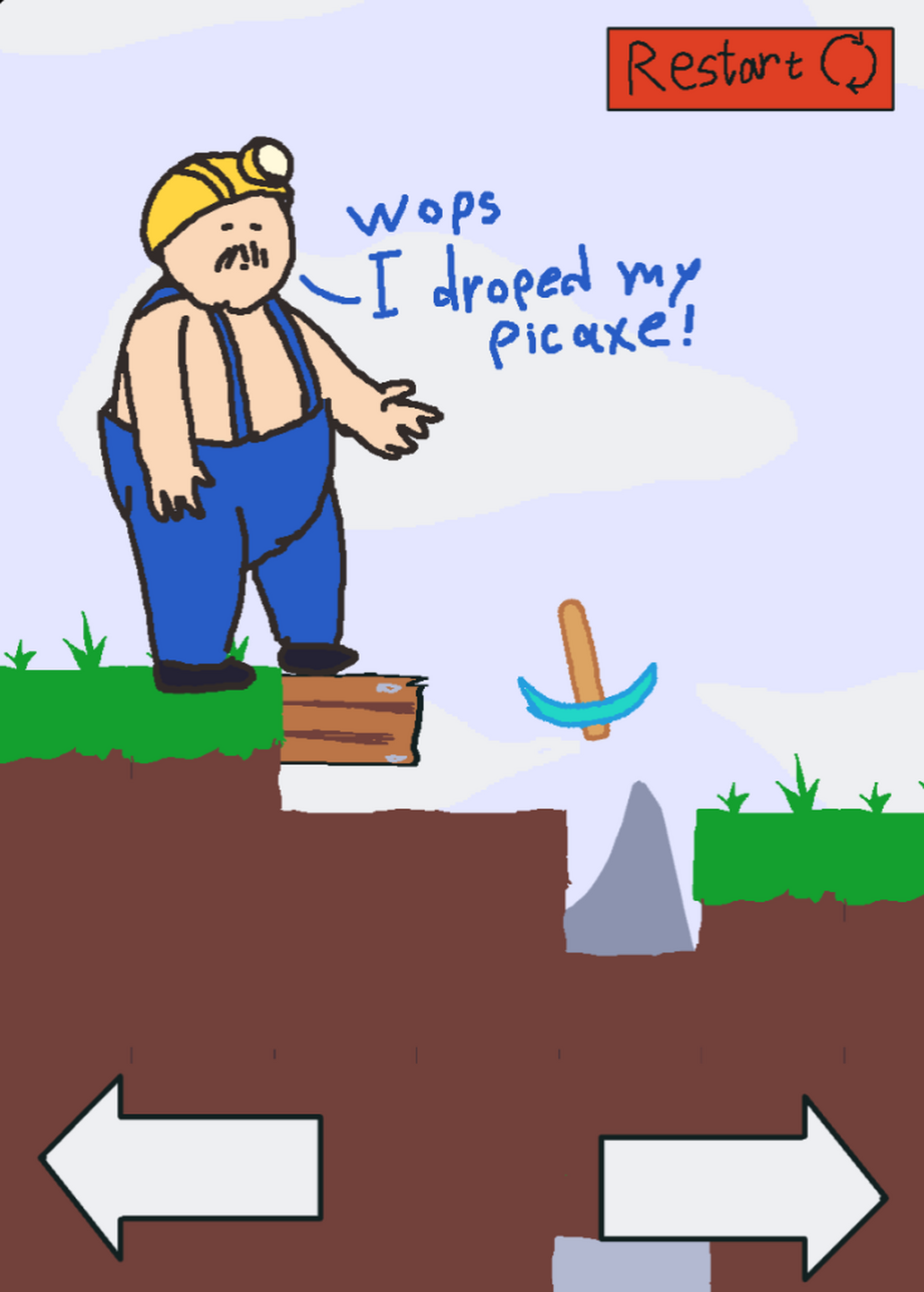 POV Dropping a Pickaxe by B-mo