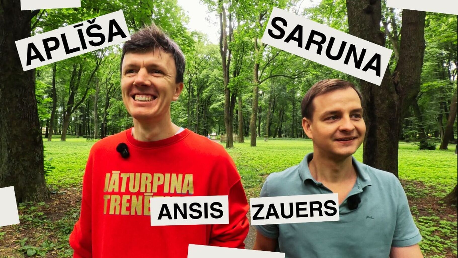 Aplī&scaron;a saruna Ansis Zauers