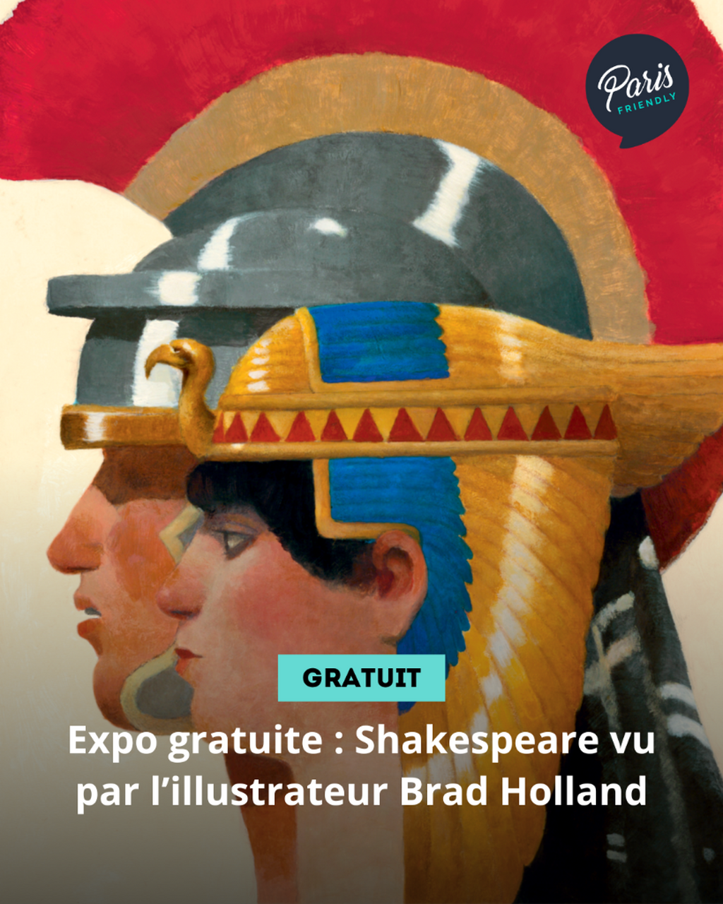 Expo gratuite : Shakespeare vu par l&rsquo;illustrateur Brad Holland