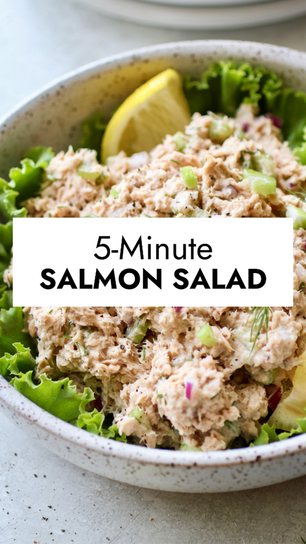 5-Minute Salmon Salad