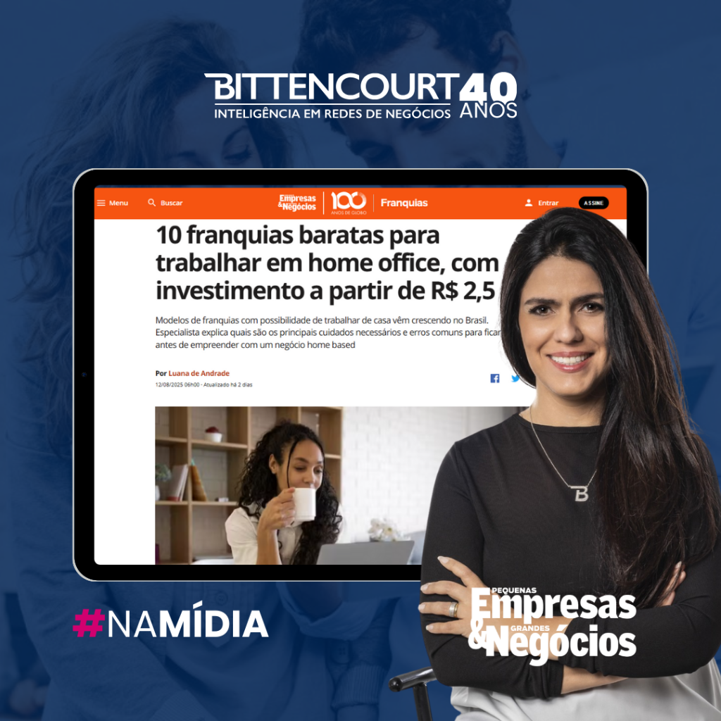 10 franquias baratas para trabalhar em home office, com investimento a partir de R$ 2,5 mil 