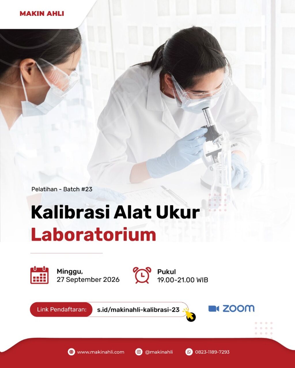 PELATIHAN KALIBRASI ALAT UKUR LABORATORIUM BATCH 24
