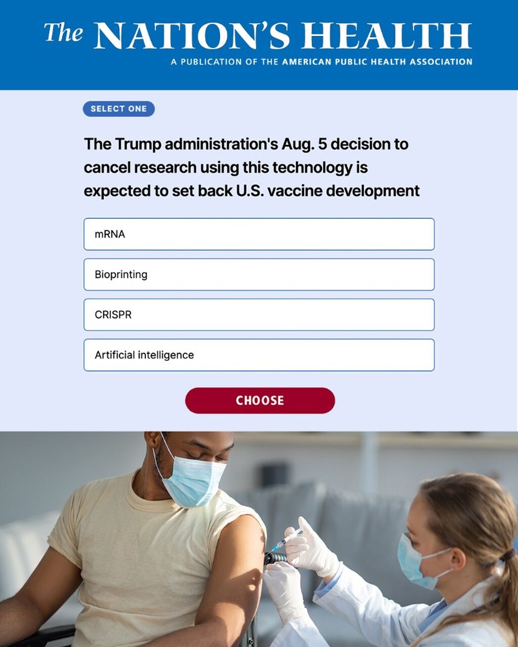 Nation's Health News Quiz