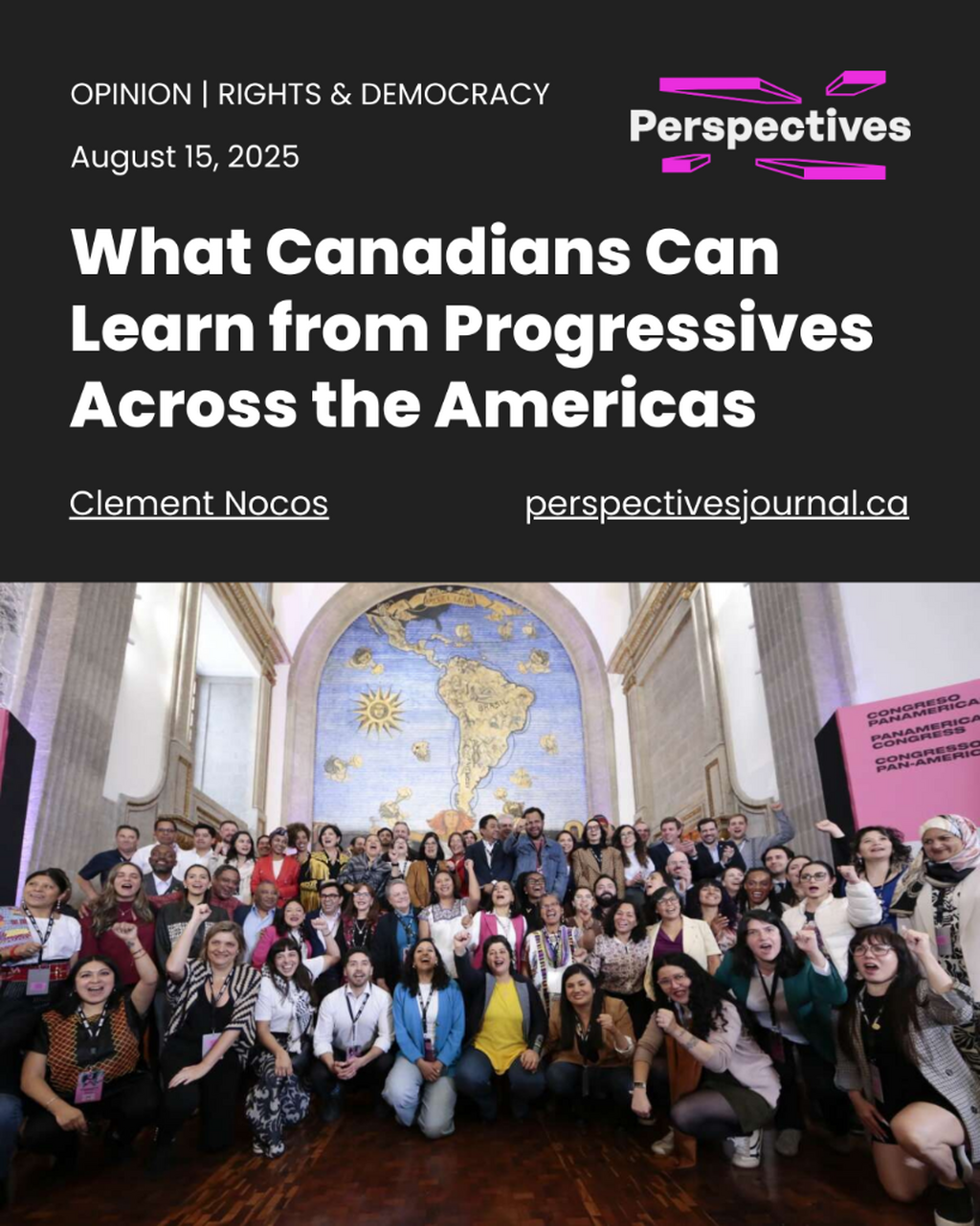 What Canadians Can Learn from Progressives Across the Americas | Perspectives Journal
