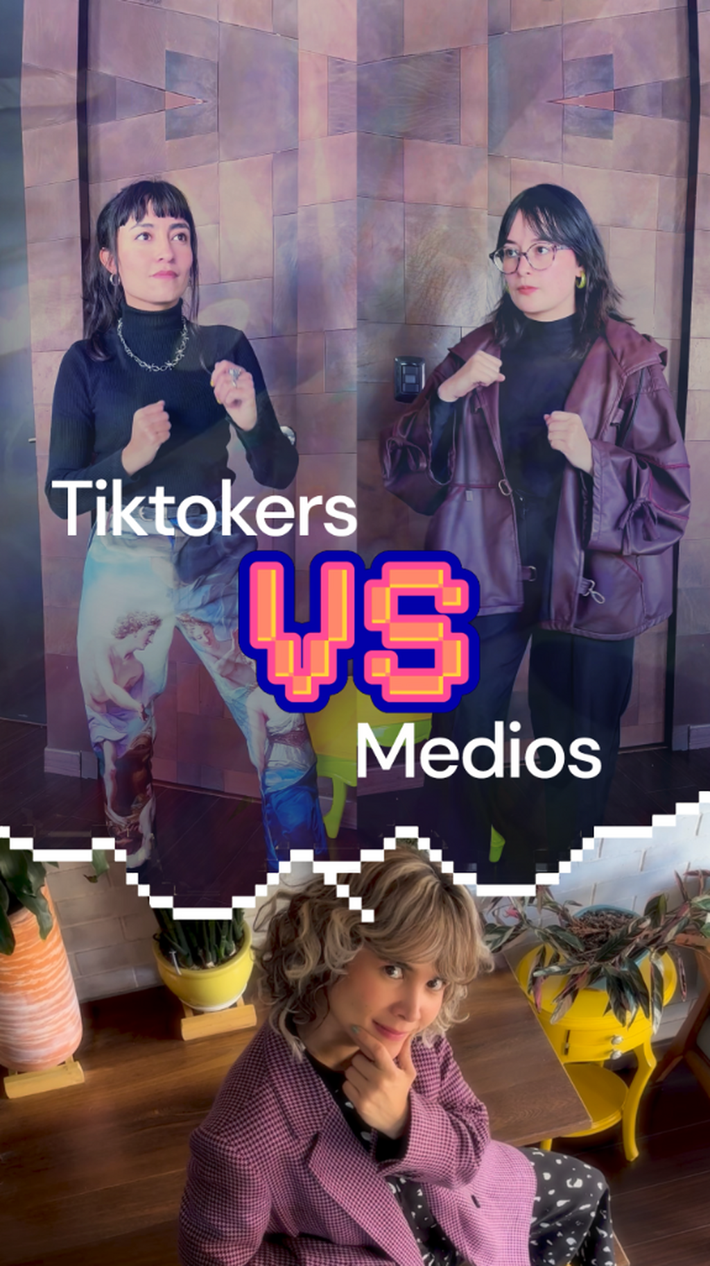 Tiktoker vrs medios